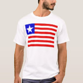 Liberia Flag T-shirt (Voorkant)