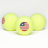 Liberia Flag Tennisballen (Multi)