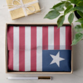 Liberia Flag Tissuepapier (Geschenk)
