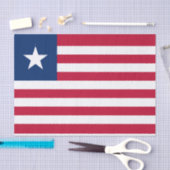 Liberia Flag Tissuepapier (Craft)