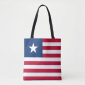 Liberia Flag Tote Bag (Voorkant)