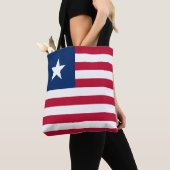 Liberia Flag Tote Bag (Dichtbij)
