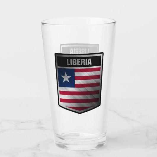 Liberia Glas (Achterkant)