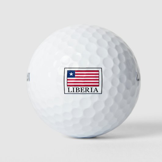 Liberia Golfballen (Voorkant)