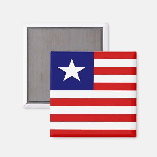 Liberia Hoogwaardige vlag Magneet (Voorkant / Achterkant)