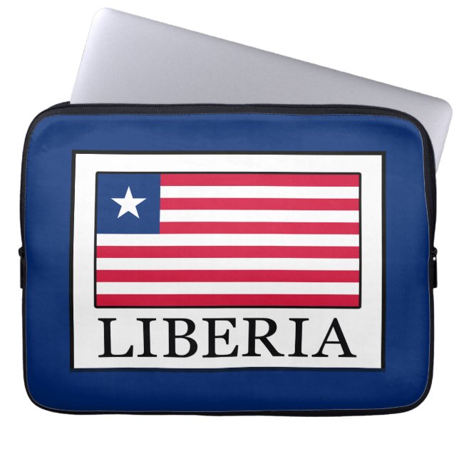 Liberia Laptop Sleeve (Voorkant)