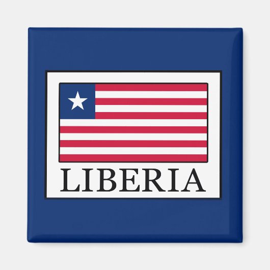 Liberia Magneet (Voorkant)