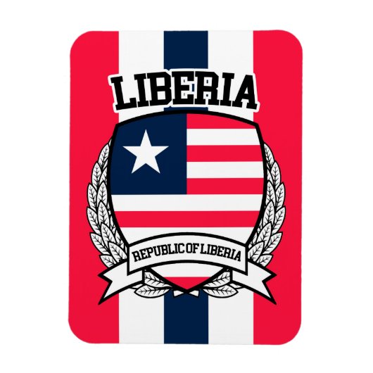 Liberia Magneet (Verticaal)