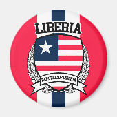 Liberia Magneet (Voorkant)