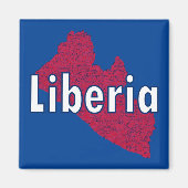 Liberia Magneet (Voorkant)