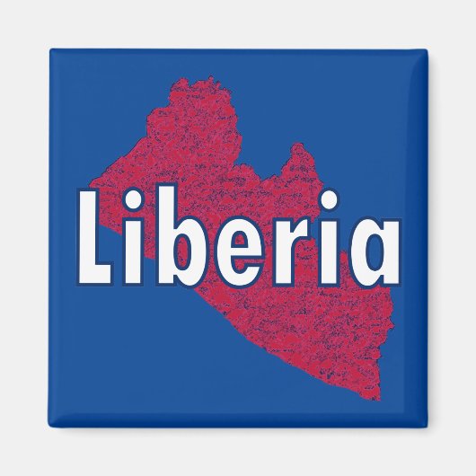 Liberia Magneet (Voorkant)
