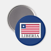 Liberia Magneet (Voorkant / Achterkant)