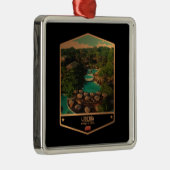 Liberia Metalen Ornament (Rechts)