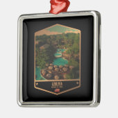Liberia Metalen Ornament (Links)