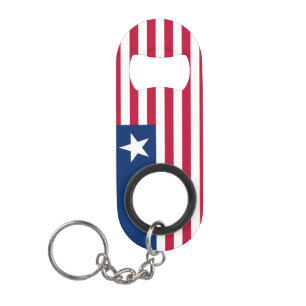 Liberia Nationale Pride Patriottisch Mini Flessenopener