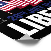 Liberia Onafhankelijkheidsdag Liberia Liberiaanse Poster (Hoek)