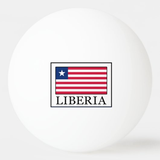 Liberia Pingpongbal (Voorkant)