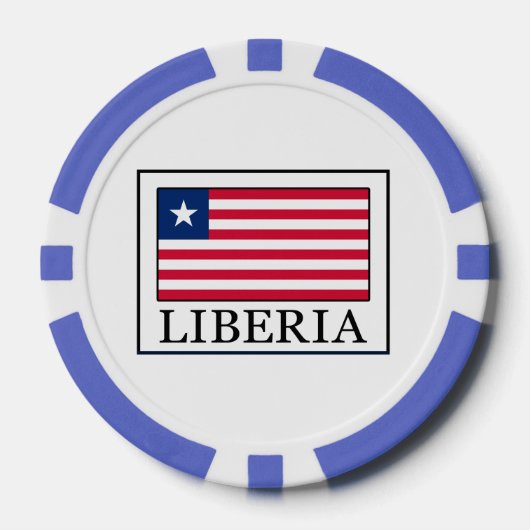 Liberia Poker Chips (Voorkant)