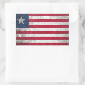 Liberia Rechthoekige Sticker (Tas)