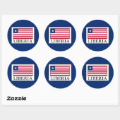 Liberia Ronde Sticker (Vel)