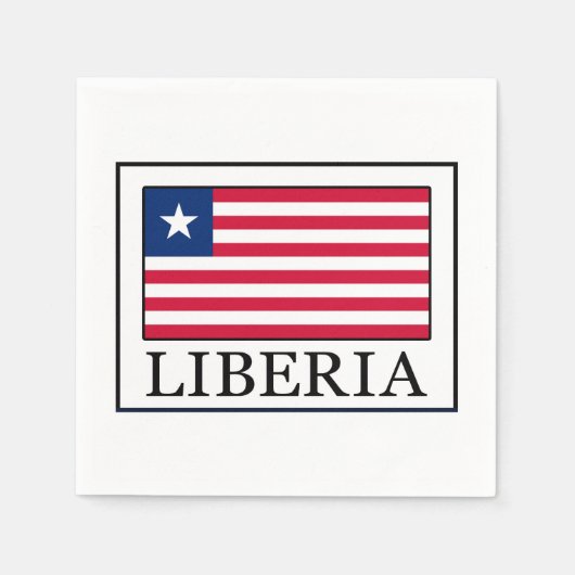Liberia Servetten (Voorkant)