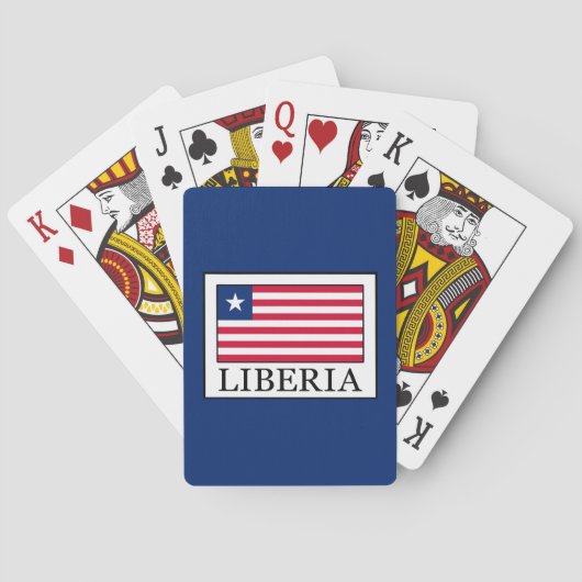 Liberia Speelkaarten (Achterkant)