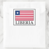 Liberia-sticker Rechthoekige Sticker (Tas)