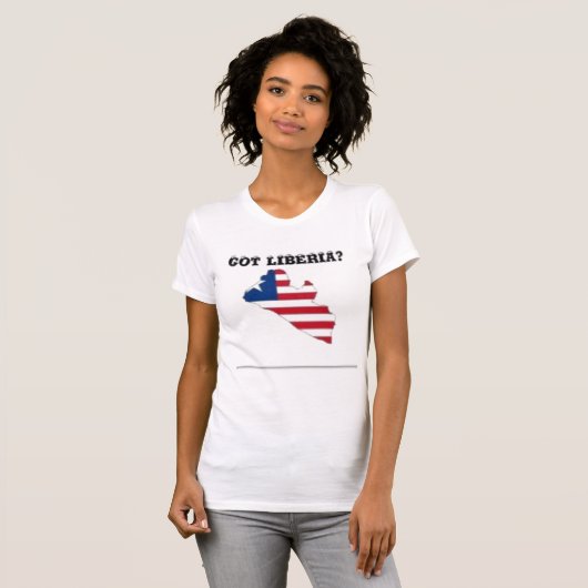 Liberia T-shirt (Voorkant volledig)