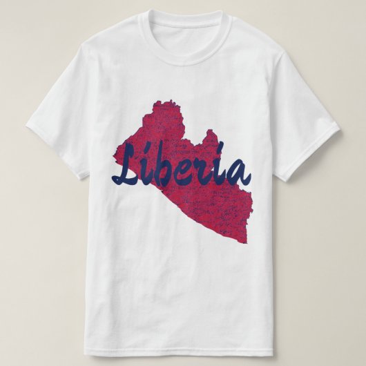Liberia T-shirt (Design voorkant)