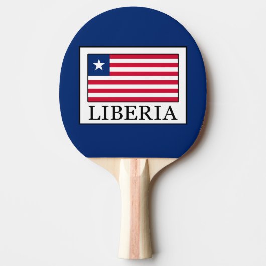 Liberia Tafeltennisbatje (Voorkant)