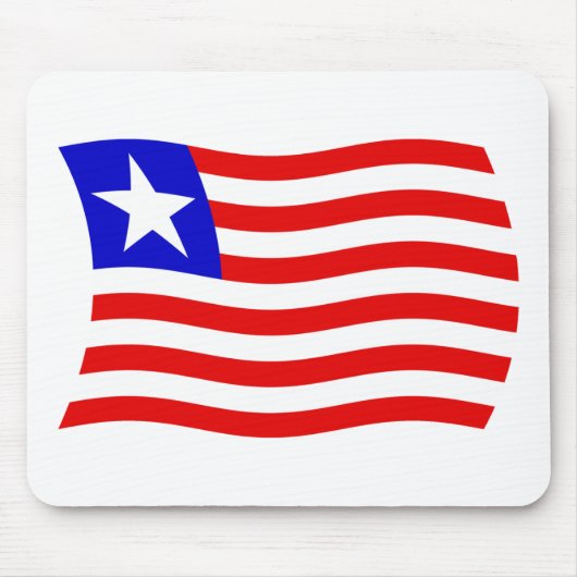 Liberia Vlag Muismat (Voorkant)