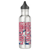 Liberia vlag prachtig patriottisch waterfles  (Links)