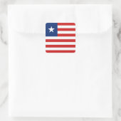 Liberia Vlag Sticker (Tas)