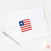 Liberia Vlag Sticker (Envelop)