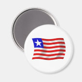 Liberia Vlagmagneet Magneet (Voorkant / Achterkant)