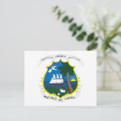 Liberia wapenstilstand Briefkaart (Staand voorkant)