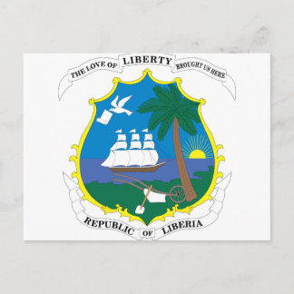Liberia wapenstilstand briefkaart