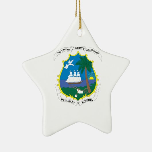 Liberia wapenstilstand keramisch ornament (Rechts)