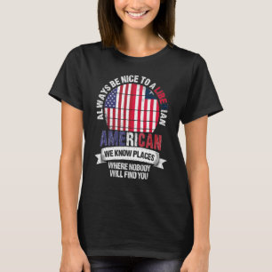 Liberiaans Amerikaanse We kennen Plaatsen waar Lan T-shirt