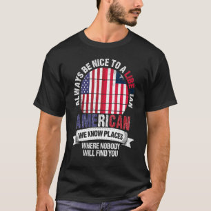 Liberiaans Amerikaanse We kennen Plaatsen waar Lan T-shirt
