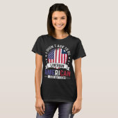 Liberiaanse vlag Amerikaanse vlag Pride Liberia T-shirt (Voorkant volledig)
