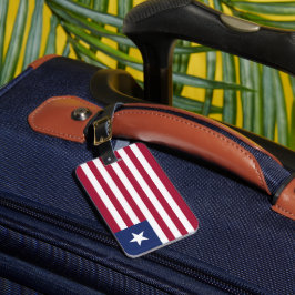 Liberiaanse vlag bagagelabel