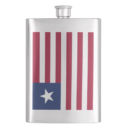 Liberiaanse vlag flacon (Voorkant)