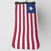 Liberiaanse vlag golfheadcover (Draai 90)
