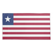 Liberiaanse vlag kussensloop (Achterkant)