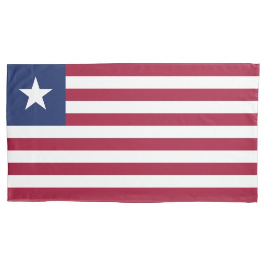Liberiaanse vlag kussensloop (Voorkant)