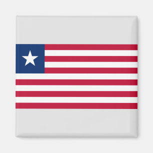 Liberiaanse vlag (Liberia) Magneet