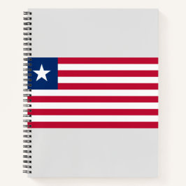 Liberiaanse vlag (Liberia) Notitieboek