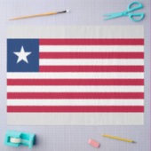 Liberiaanse vlag (Liberia) Tissuepapier (Craft)