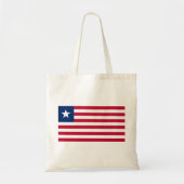 Liberiaanse vlag (Liberia) Tote Bag (Voorkant)